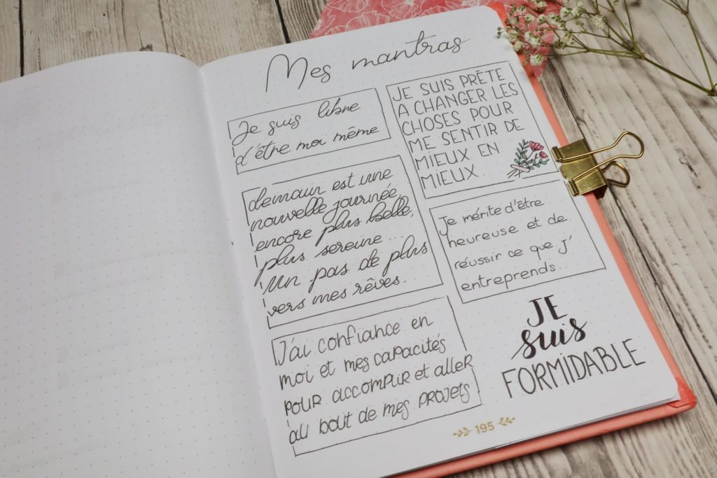 Carnet de clarté mentale et structuration